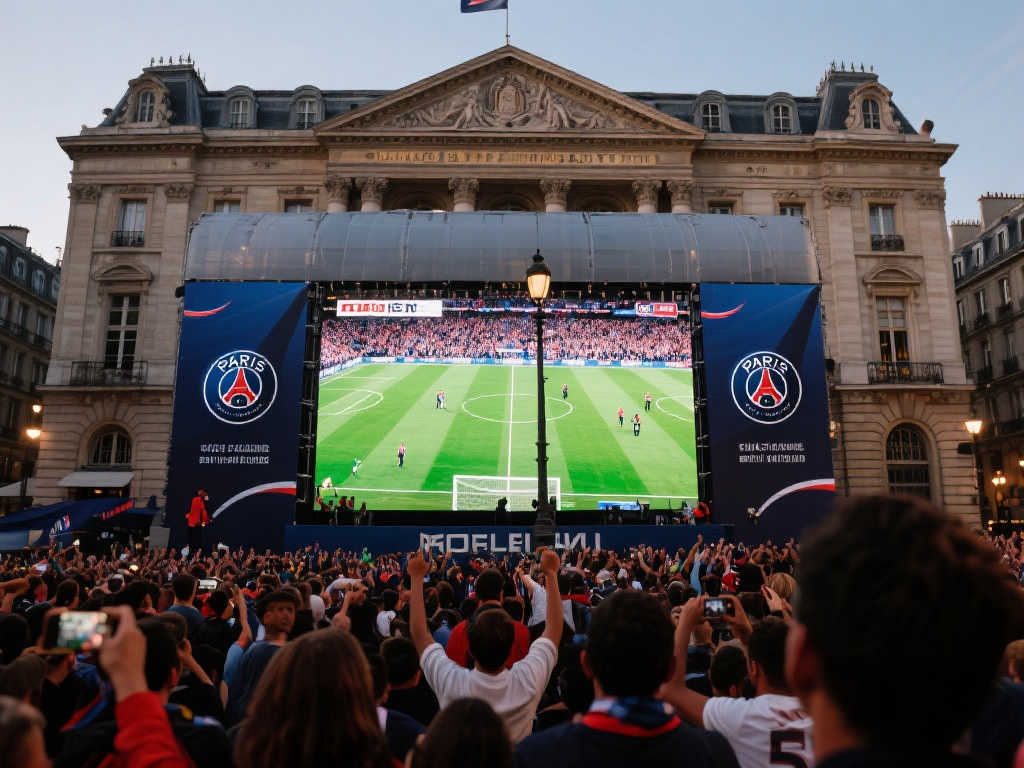 队报：巴黎今晚若晋级，月底市政厅将设大型庆祝活动